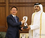 카타르 문화부 장관 만난 박보균 장관
