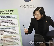 고위기 청소년 지원강화 방안 발표하는 김현숙 장관