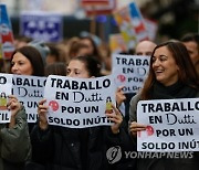 SPAIN INDITEX PROTEST