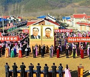 북한, 각지 농촌에서 새집들이 행사 개최