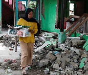 인도네시아 서부자바주 지진 피해 현장