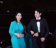 [E포토] 김혜수-유연석, '청룡의 여신과 남신'
