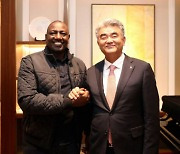 정원주 중흥그룹 부회장, 케냐 대통령 만났다