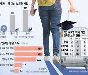 대기업 연구소도 6%만 '해외 브레인' 보유···그마저도 '겨우 1명뿐'