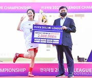 [WK포토] '챔피언결정전 MVP' 이민아