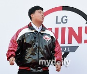 [MD포토] 김범석 'LG 안방을 지킬 미래'