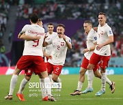 [카타르 전반 REVIEW] '레반도프스키 도움-PK 선방' 폴란드, 사우디에 1-0 리드