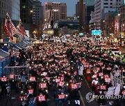 서울 태평로, 정부 규탄 촛불 집회