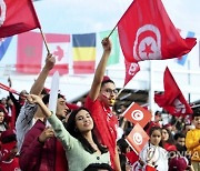Tunisia WCup Soccer Fans