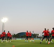 가나 축구대표팀, 자유로운 훈련 분위기