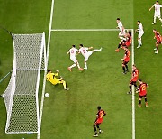'좋다 말은' 하킴 지예흐,왼발 프리킥골 VAR 취소...벨기에-모로코 0-0 전반종료