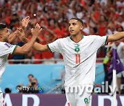 22위 모로코, 2위 벨기에 2-0으로 잡았다…사비리·아부크랄 연속골