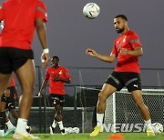 한국전 앞두고 막바지 훈련하는 가나 축구대표팀