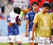 0-1 패배 아쉬워하는 일본대표팀 [사진]