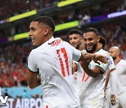 '환상 프리킥에 쐐기골' 모로코, 벨기에 2-0 격침 '36년만 16강 보인다'[경기종료]