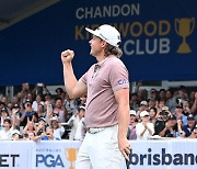 세계3위 캐머런 스미스, 유럽투어 호주 PGA챔피언십 제패 ‘올해 5승’