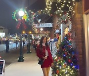 '추신수♥' 하원미, 벌써 핫한 크리스마스 패션 "산타 아줌마"
