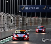 '2022 FIA WTCR' 드라이버·팀부문 종합 우승한 아반떼 경주차