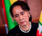 [포토] 아웅산 수지 미얀마 국가고문