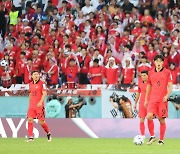 전반전 선취점 허용한 대한민국 축구대표팀