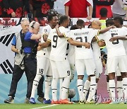 [월드컵] `수비 흔들` 한국, 가나에 두 골 허용…전반전 종료