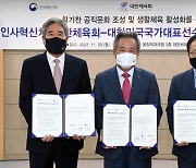 체육회-인사혁신처-국가대표선수협회 업무협약