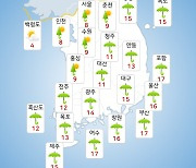 [날씨] 내일(29일) 전국 흐리고 비소식…오후에 기온 '뚝' 한파