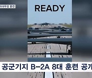 미, 핵 탑재 가능 B-2 스텔스 폭격기 최대무장 훈련 공개…"북한에 보내는 강력한 경고"