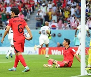 [속보]월드컵 H조 2차전, 한국 0-2 가나(전반 종료)