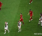 0-0으로 전반전 마친 스페인-독일