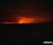 분화하는 하와이 마우나 로아 화산