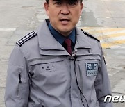 윤희근 경찰청장, 단양서 화물연대 불법파업 강력 대처 시사