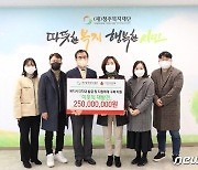 충북모금회, 복지 사각지대 발굴 위해 2억5000만원 전달
