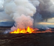 '60m 용암분수' 솟구치는 세계 최대 하와이 활화산