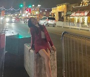하원미, '♥추신수' 미국 가겠어···"조신하게 논다"며 초미니 스커트