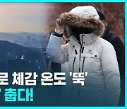 [D리포트] 북극한파에 서울 체감 -12℃…내일 한파 절정