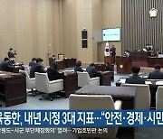 육동한, 내년 시정 3대 지표…“안전·경제·시민”