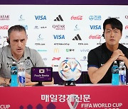 [포토] 기자회견 하는 한국 대표팀