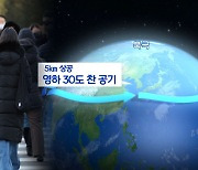서울 영하 9.4℃…북극발 한파에 전국 '꽁꽁'