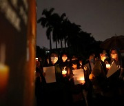 “中 백지 시위 응원한다”…대만에서 번진 촛불집회