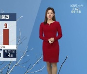 [날씨] 부산 낮부터 추위 풀려…부·울·경 건조주의보