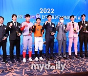 [MD포토] '2022 한국프로야구 은퇴 선수의 날 수상자들'