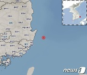울산 앞바다 45㎞ 해역서 2.9 규모 지진…"피해 없을 것"