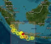 인도네시아 서자바서 규모 5.7 강진 발생