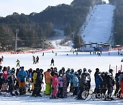 스키를 탈 수 있어 기다려도 즐거운 주말