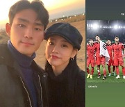 '조유민♥' 티아라 소연, 남편 월드컵 16강 진출에 "잠을 잘 수가 있나"