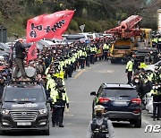 진보당 울산시당 "정부는 파업 탄압 멈추고 안전운임제 전면 도입하라"