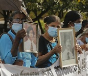SRI LANKA ENFORCED DISAPPEARANCES PROTEST