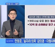 [MBN 뉴스와이드] 한동훈, '술자리 의혹' 김의겸·더탐사에 10억 손배소