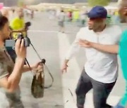 '카메룬 영웅' 에투, 한국-브라질전 관전 후 폭행 '오른발로 가격'